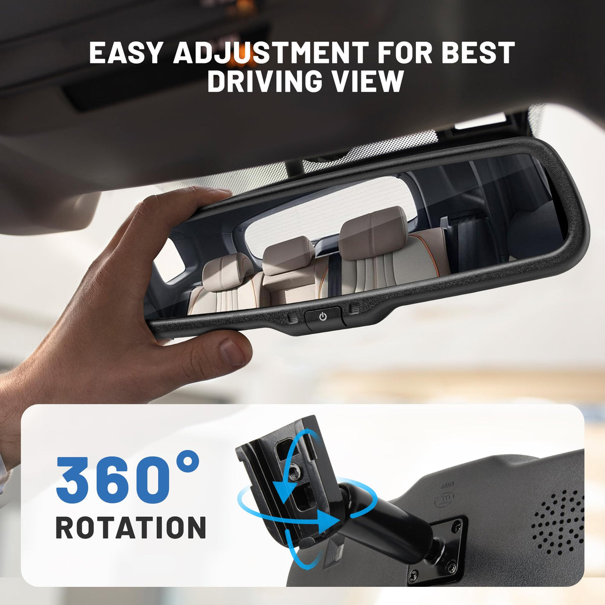 EWAY built-in LCD display shows camera feed with NTSC/PAL support.