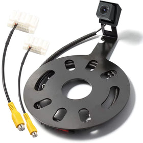 EWAY Classic 1.0 backup camera on spare tire mount for Jeep Wrangler—clear rear view