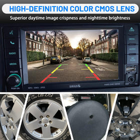 IP68 waterproof rating keeps camera performing in rain or snow
