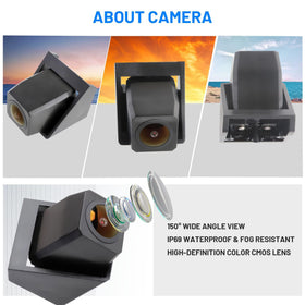 720P color image with night vision for better low-light visibility