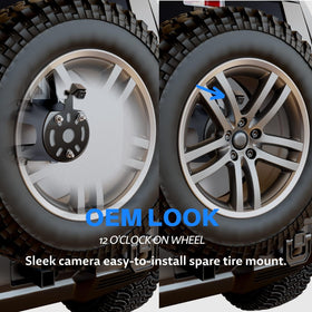OEM monitor adapter kit for flexible Wrangler display options