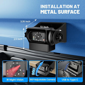 EWAY IP68 waterproof design withstands rain, dust, and splashes