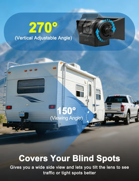 EWAY IR night vision activates for low-light hitching and docking