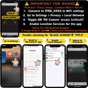 EWAY wireless video streams live to iPhone or Android devices