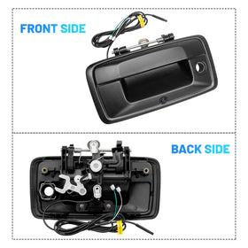 150-degree wide-angle view helps gauge space before backing up