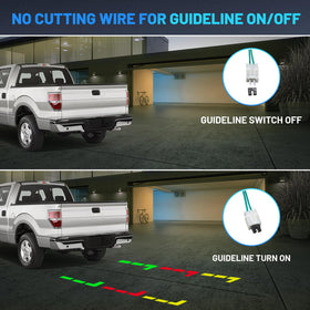 OEM-fit tailgate handle with integrated camera preserves classic look