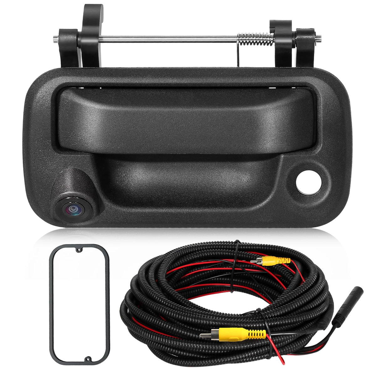 EWAY tailgate handle rear camera for Ford F-150 boosts reversing visibility.