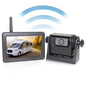 EWAY wireless hitch backup camera delivers clear 1080p view for safe reversing.