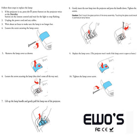 EWO'S LP97 long life up to 3000 hours supports extended use in projects.