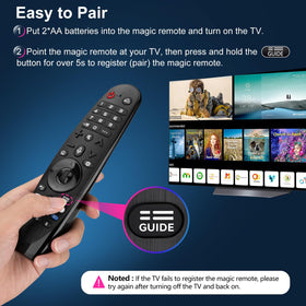 EWO'S remote held in hand showing comfortable size and ergonomic grip