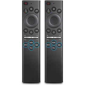 EWOS universal remote for Samsung Frame, front view, ready as a spare.