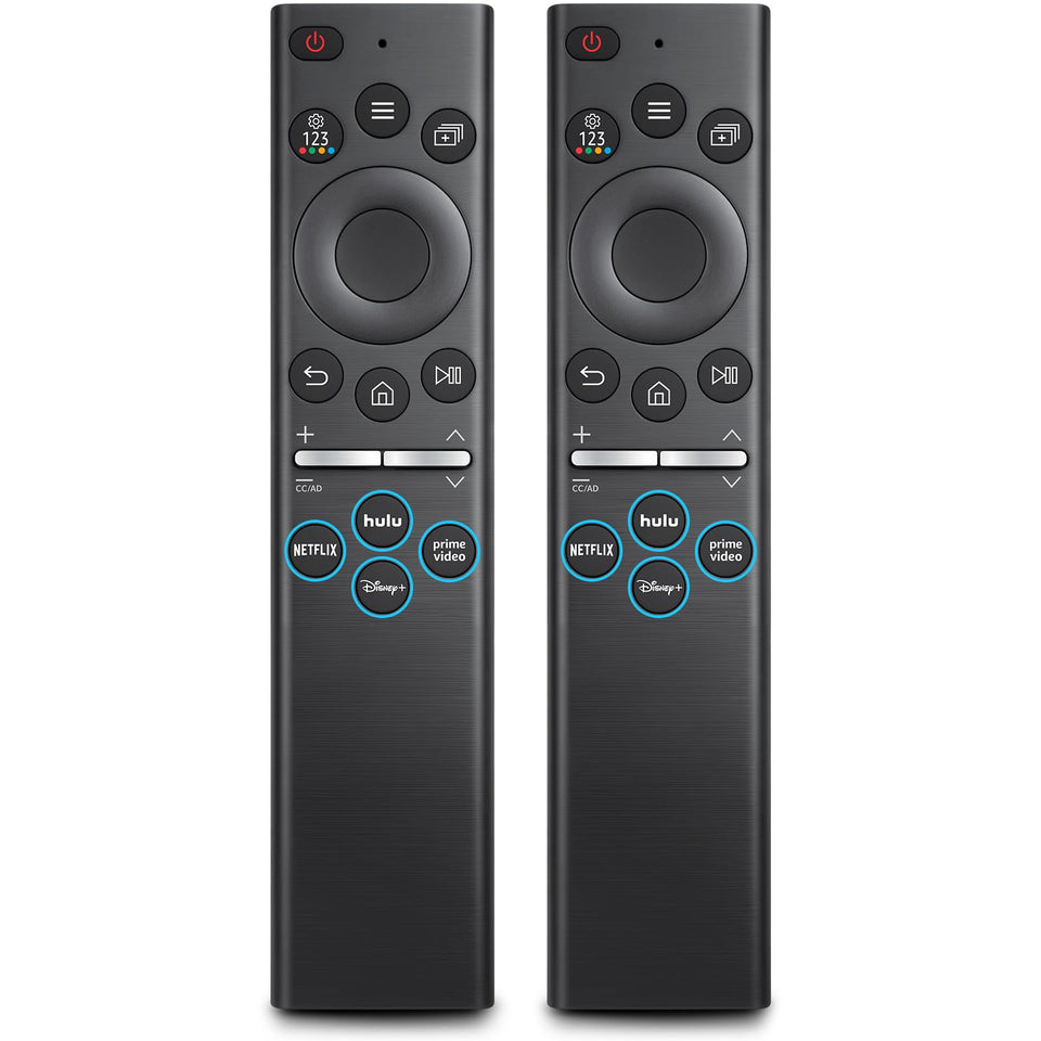 EWOS universal remote for Samsung Frame, front view, ready as a spare.