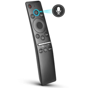 EWO'S Voice Remote for Samsung, front view showing sleek design and easy navigation.