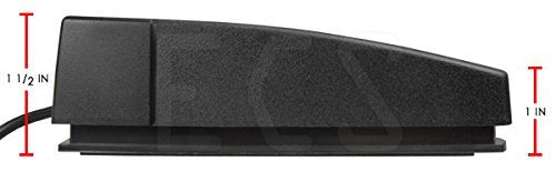 Executive Communication Systems Infinity 3 foot pedal Durable micro switches for long-hours use