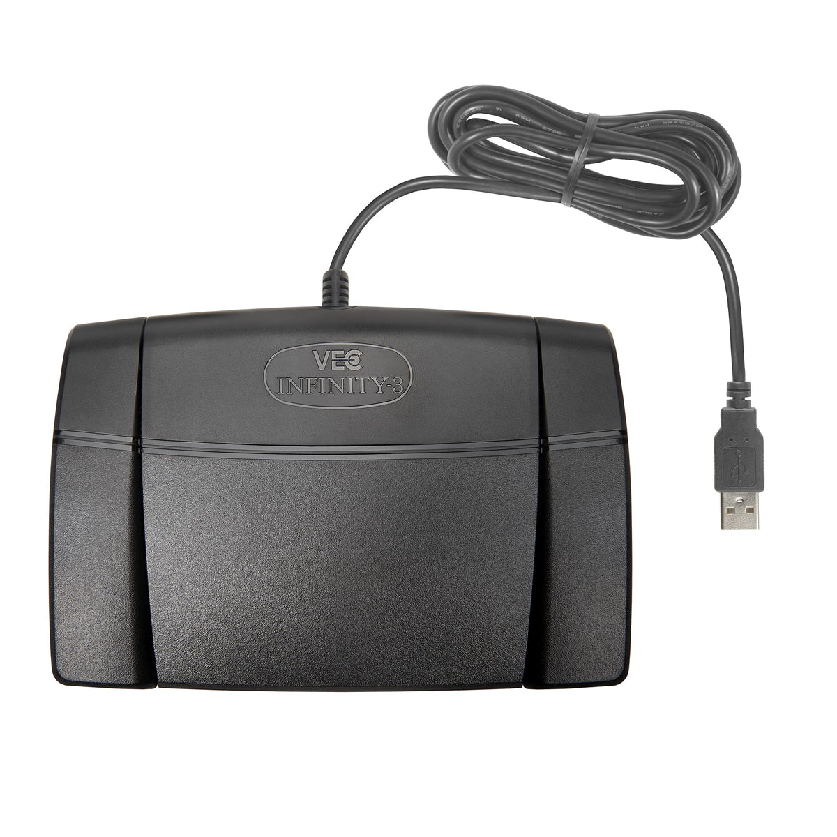 Executive Communication Systems Infinity 3 foot pedal Play focus supports hands-free transcription