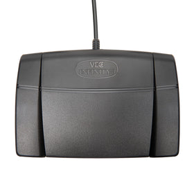 Executive Communication Systems Infinity 3 foot pedal Wide ergonomic design for easy foot movement