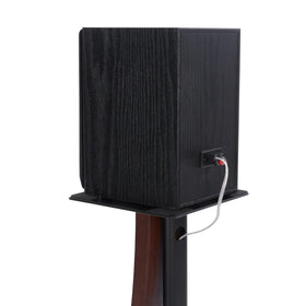 EXIMUS 290 Series espresso real wood finish adds warmth to any room