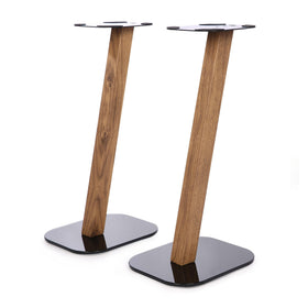 EXIMUS 610 oak stand cable management keeps cables hidden