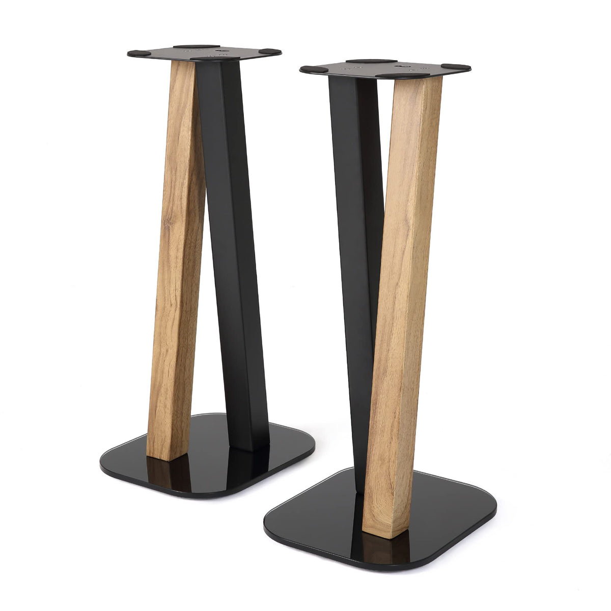 EXIMUS cable management hollow leg stand demonstrates clutter-free setup