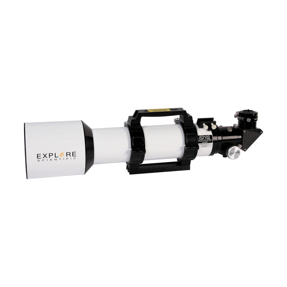 Explore Scientific ED102 front cell for precise collimation and sharp starlight