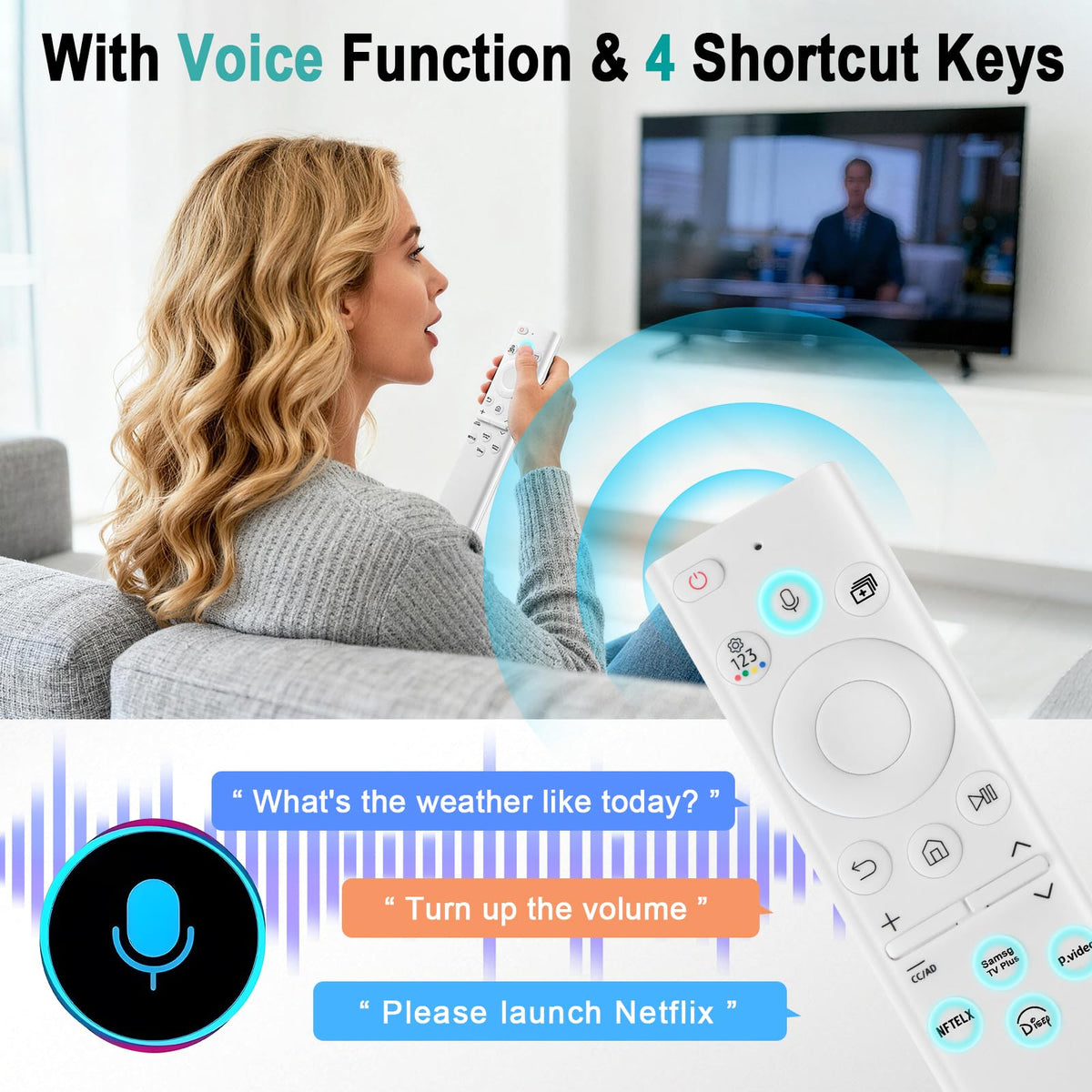 ExploreHome remote USB-C port for convenient fast recharging