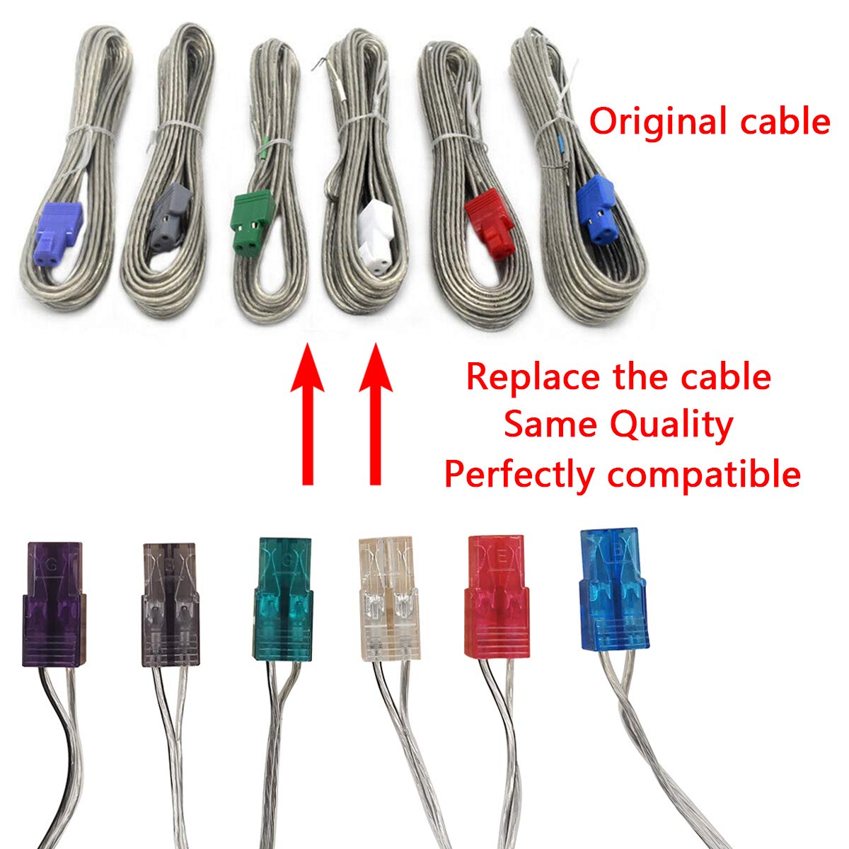 ExploreHome cables laid out 3m 4m and 10m offering flexible speaker placement
