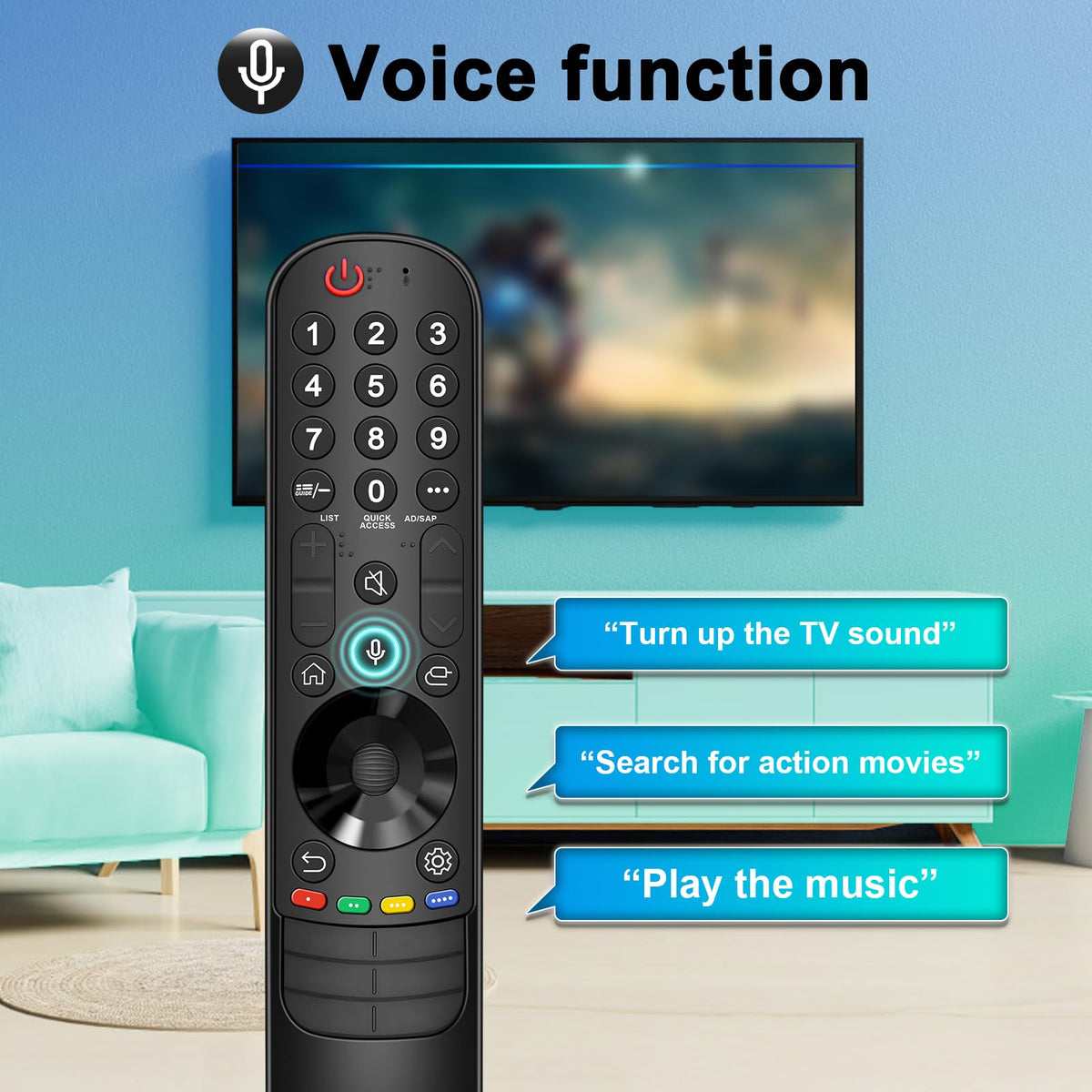 ExploreHome Magic Remote Pairing: easy setup with LG smart TVs.