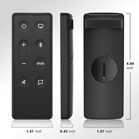 ExploreHome remote with durable buttons designed for heavy daily use