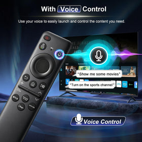 ExploreHome remote in hand for size and ergonomic comfort benefit