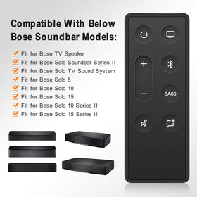 ExploreHome remote for Bose Solo Series II enabling seamless control across rooms