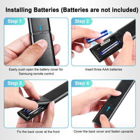 ExploreHome universal Samsung remote broad compatibility with many Samsung models.