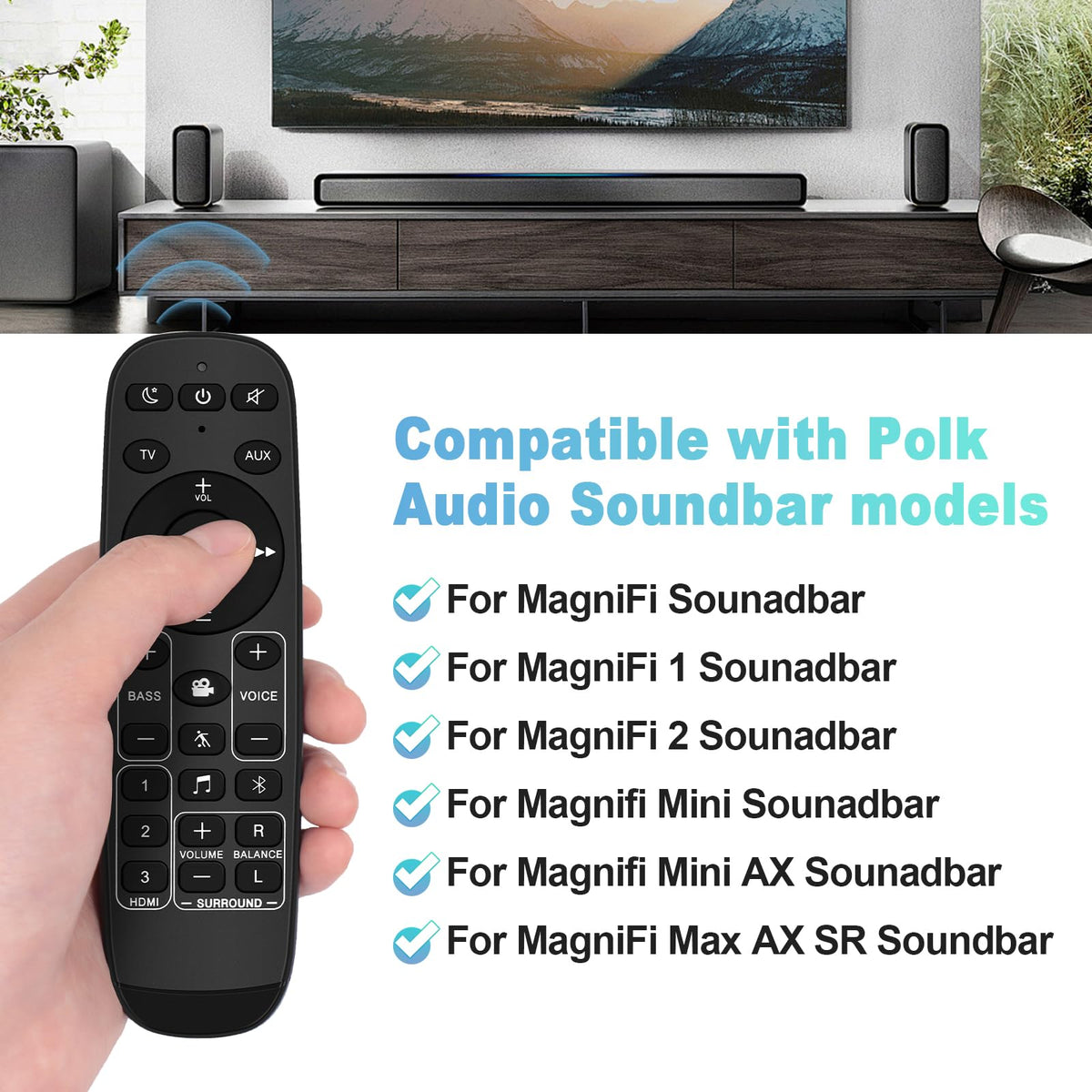 Ergonomic ExploreHome remote design fits comfortably in hand for long viewing sessions.