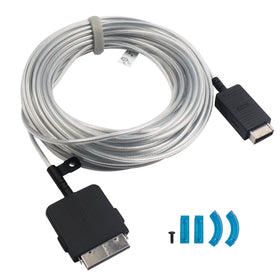 ExploreHome VG-SOCR15/ZA fiber-optics cable creates a nearly invisible connection for Samsung frames.