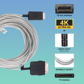 ExploreHome VG-SOCR15/ZA qled-tv-extension enables tidy, clutter-free living room connections.