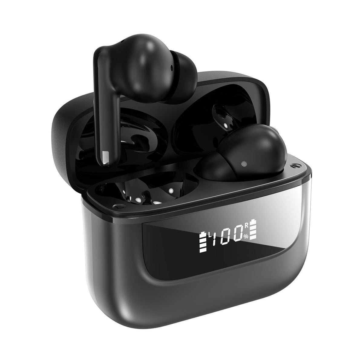 EXZHIG wireless earbuds in use for everyday listening with stable Bluetooth 5.4