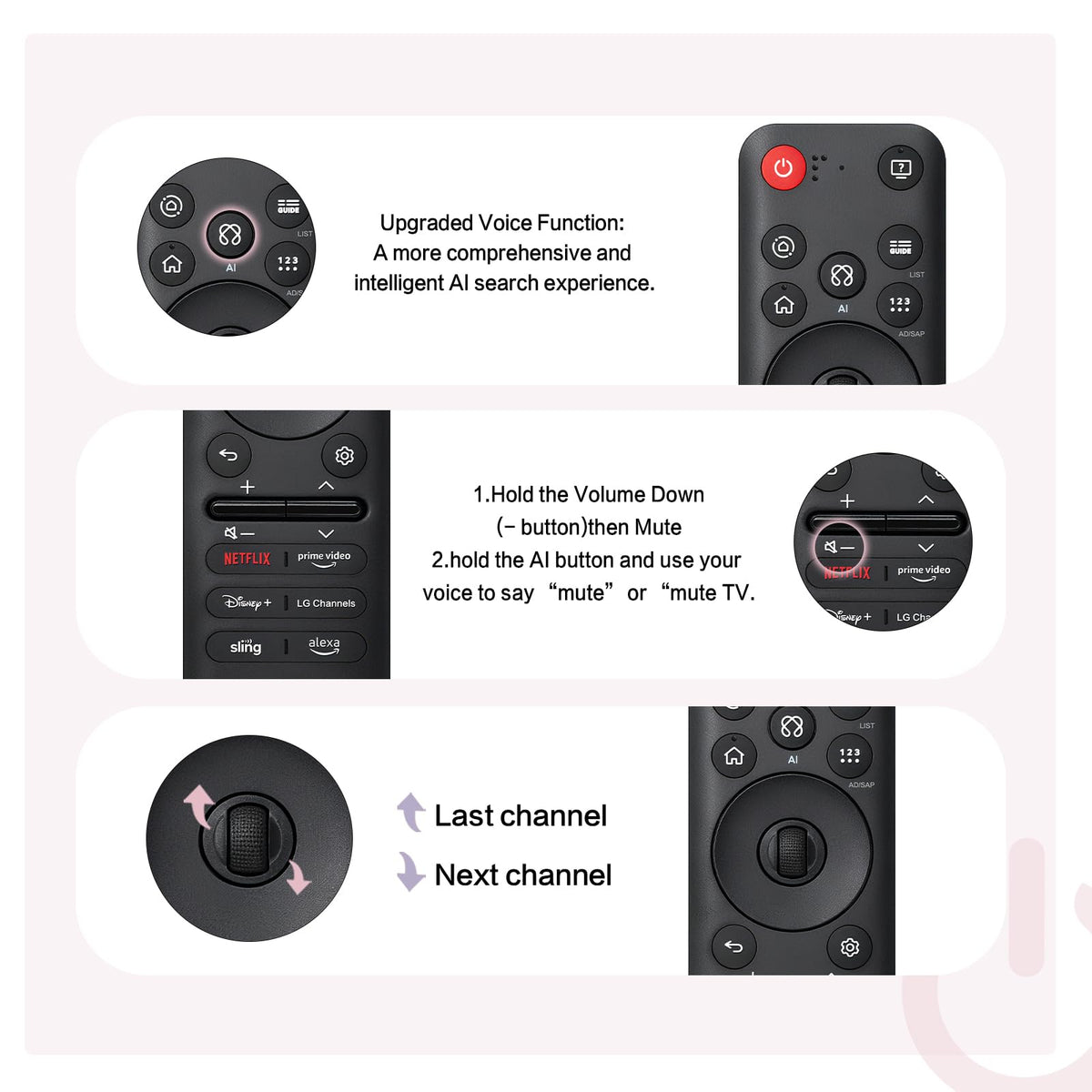 EYAIOROTES LG MR25GA remote-pairing view indicates effortless auto-connection.
