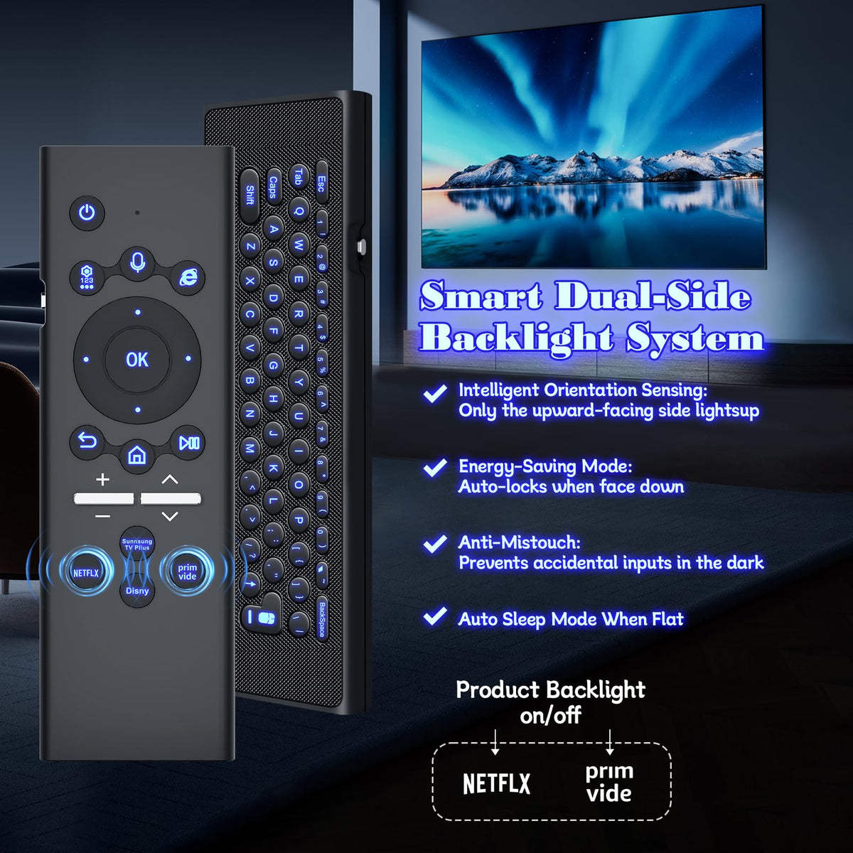 EYAIOROTES USB-C port detail for simple and fast recharging