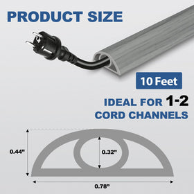 EYAYEN entertainment-center cable hide neatly routes behind furniture.