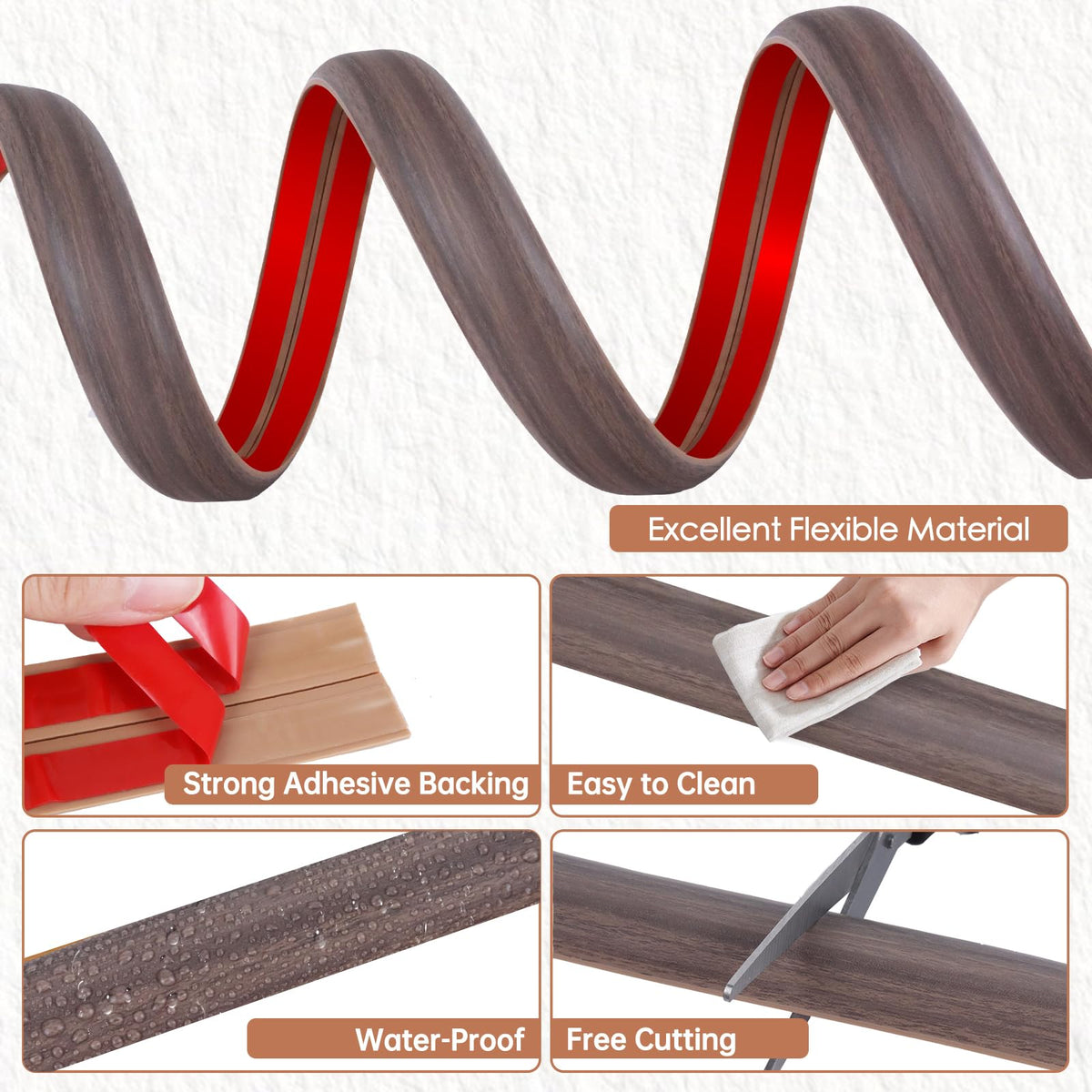 EYAYEN floor cord cover curved surface reduces trip hazards in walkways