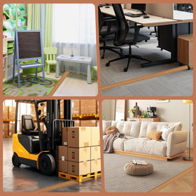 EYAYEN installation-ready cord protector with curved surface reduces trips.