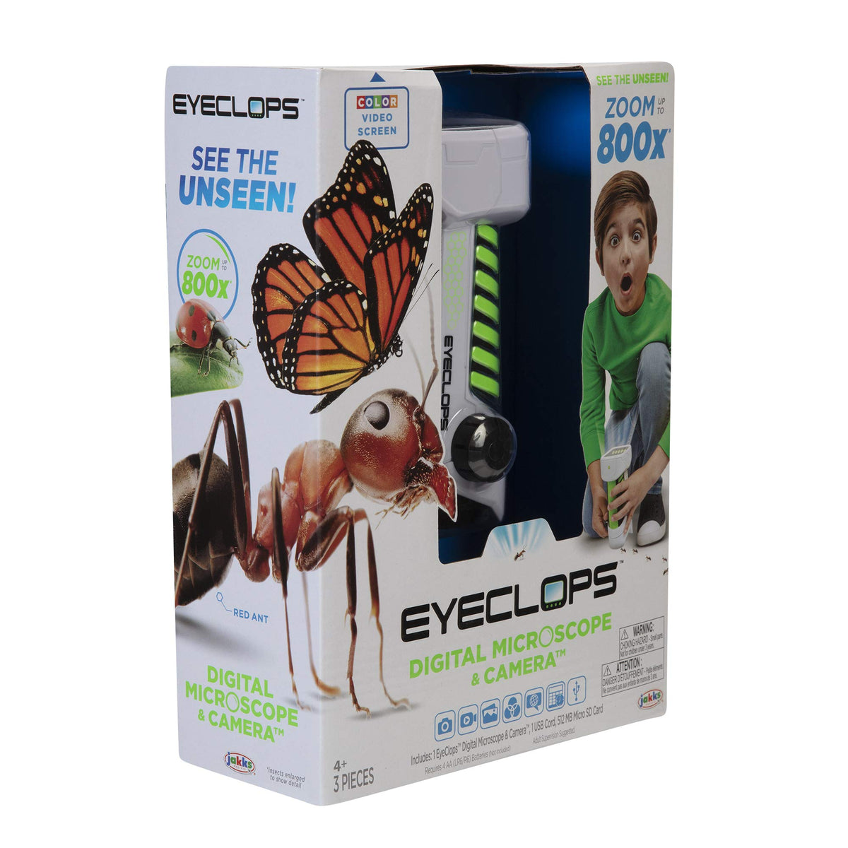 EyeClops STEM education tool for classroom and at-home experiments.