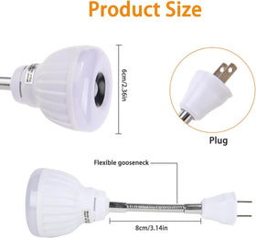 eyesfon in bedroom scene creating hands-free nighttime lighting for convenience
