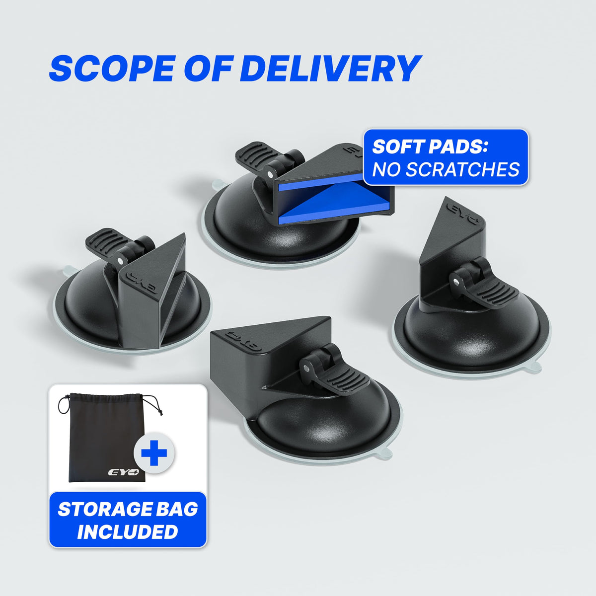 Protective pad from EYO prevents Starlink Mini scratches.