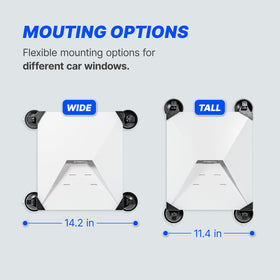 Weatherproof UV-resistant design from EYO protects Starlink Mini outdoors.