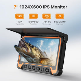 Eyoyo camera DVR records in 1080p for high-quality fishing footage