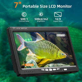 Eyoyo 1000TVL camera delivers sharp underwater images and accurate colors