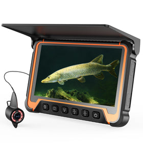 Eyoyo underwater camera with 7-inch monitor for crystal-clear lake viewing