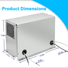 EYPDARL PD4655 side ports enable simple wiring and quick installation