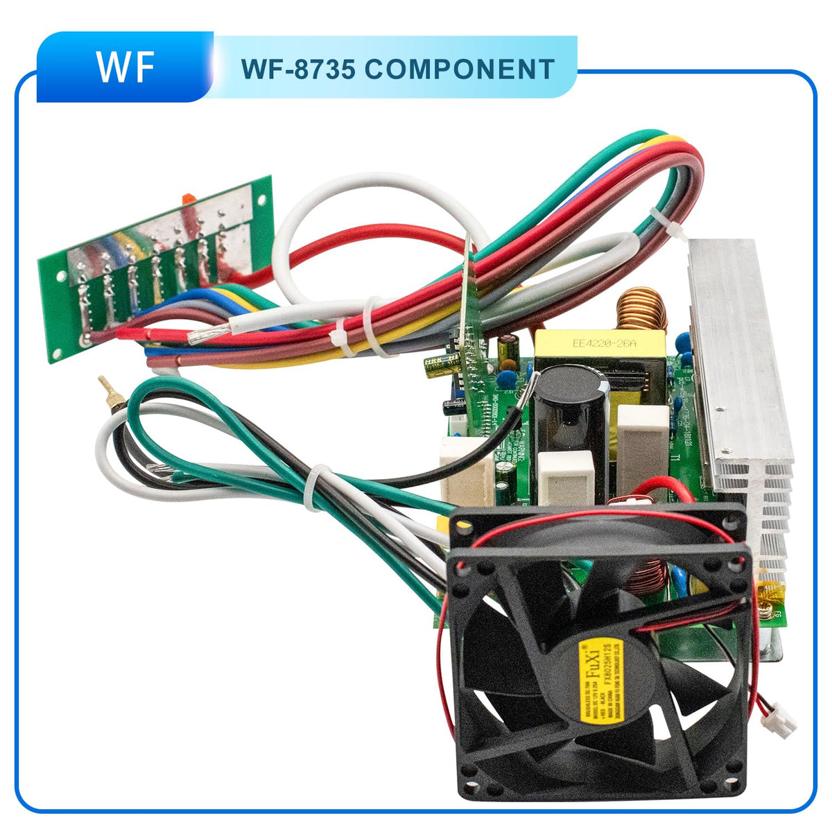 EYPDARL WF-8735 replacement back view showing ports for wiring