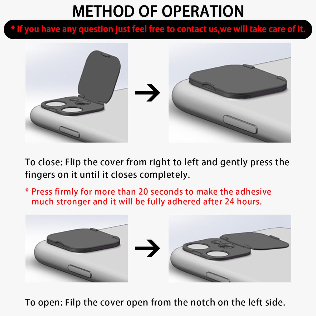 EYSOFT front cover installed on iPhone showing preserved Face ID access